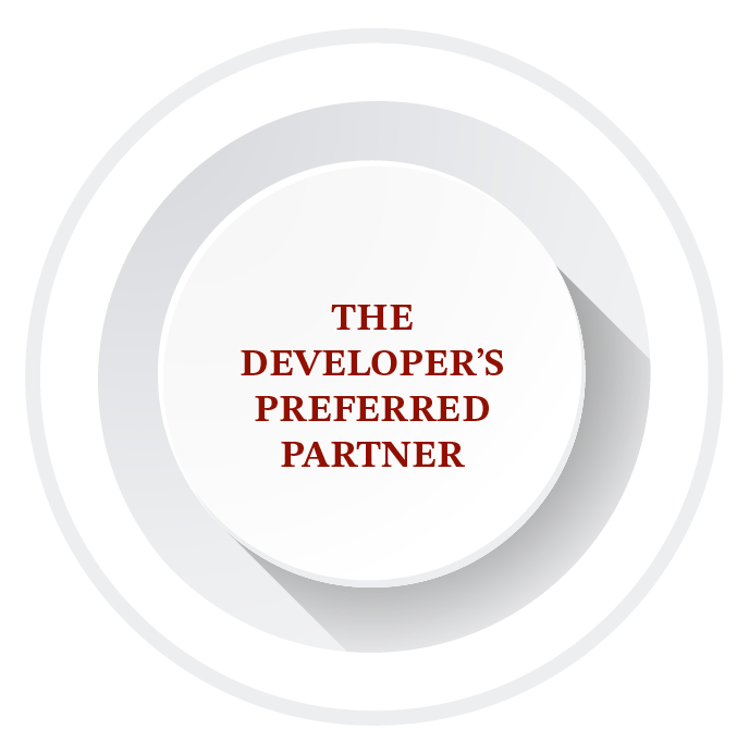 The developer's preferred partner